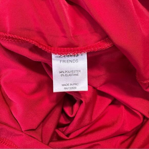 NEW Lovers + Friends Sundance Maxi Dress Raspberry Size Small - Picture 8 of 9